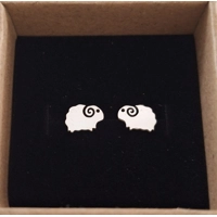 Sheep stud earrings