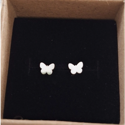 Butterfly stud earrings