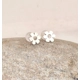 Six petal flower studs