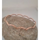 Copper Scallop Bangle