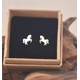 Horse stud earrings