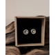 Swirl stud earrings