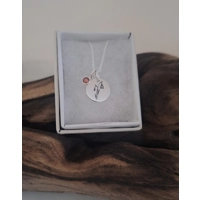 January Pendant and birth stone