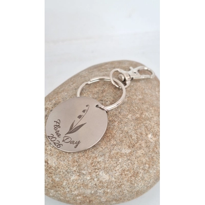 Flora Day Keyring
