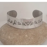 Bird on a wire stainless steel cu..
