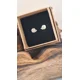 Hedgehog stud earrings