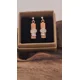 Tree of life copper drop earrings