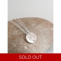 Best Friend wave disc pendant for 2