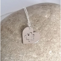 Mother Daughter puzzle piece hear..