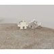 Puzzle Piece Stud Earrings