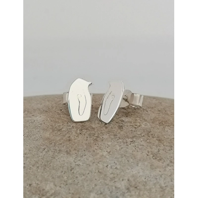 Penguin stud earrings Penguin stud earrings
