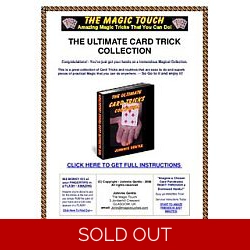 THE ULTIMATE CARD TRICK COLLECTION by Johnnie Ge..