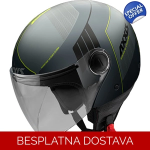 Axxis Square Convex C2 gloss gray