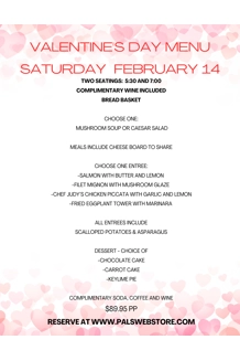 7:00 Seating:  202..