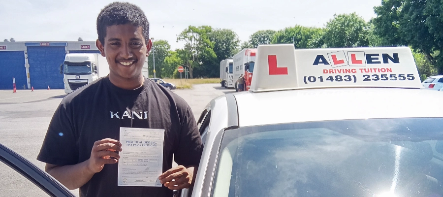 Varghese said Nigel is a great instructor and is very patient!