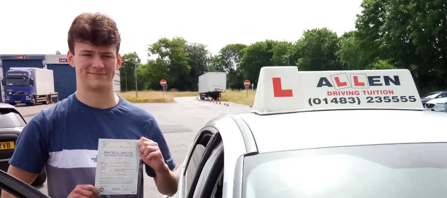 Toby passed 1st time It was an outstanding experience, very thorough & straightforward!