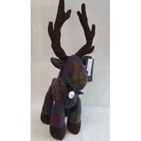 Harris Tweed Stag Doorstop