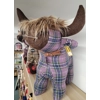 Highland Coo Footstool