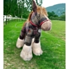 Clydesdale Horse Doorstop