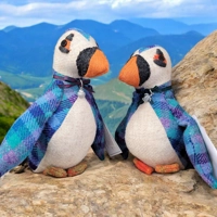 Harris Tweed Puffin