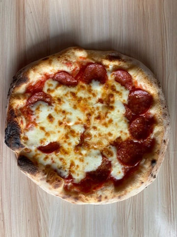 Salami Piccante Pizza - Heat @ Home Salami Piccante Pizza - Heat @ Home