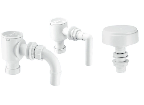 MDPE / PP Screened Tank Overflow Kit