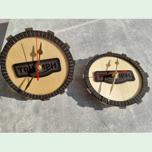 Triumph Trident Motorcycle Table Wall Clutch Plate Clock Quartz 150mm Classic Christmas Gift Owners