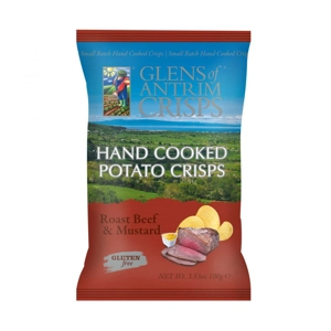 Roast Beef & Mustard crisps 100g