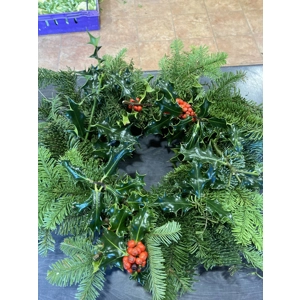 Holly wreath