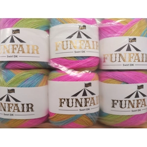 Emu funfair swirl DK x1 ball @150g