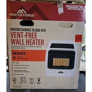 Master Forge 18000-BTU Natural Gas or Liquid Propane Vent-Free Infrared Heater
