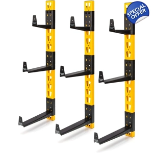 Dewalt 9 Bracket Wall Mount Material Storage Cantilever Rack DXSTACLR
