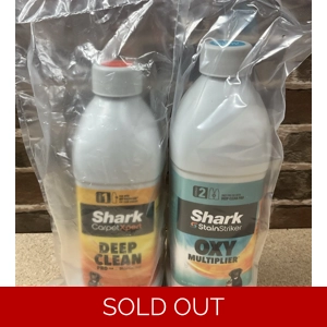 Shark StainStriker Cleaners Bundle 16oz Oxy Multiplier & 12oz Deep Clean