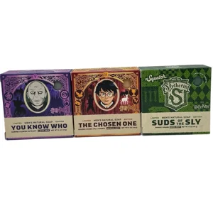 Dr. Squatch Men's Natural Harry Potter LIMITED EDITION Soap-3 Pack Gift Set
