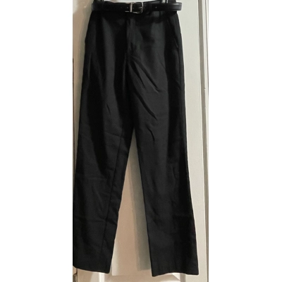 12 Slim Boys Dress Pants, Black