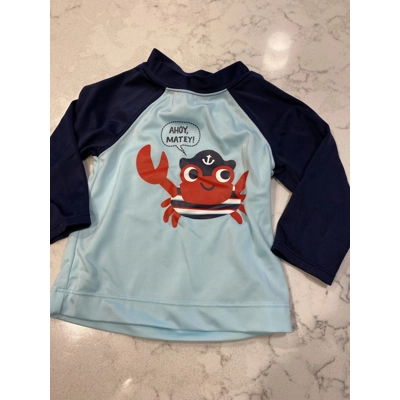 6-12M Infant Boys Rashguard Top