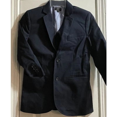 12 Boys Suit Coat, Navy