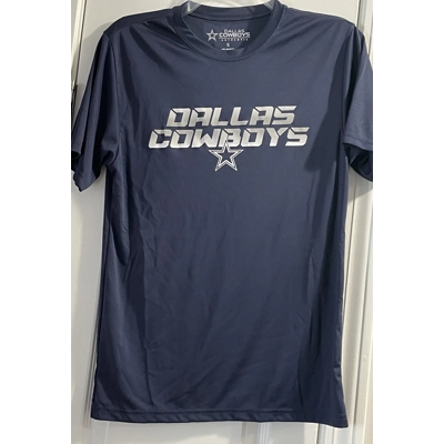 S Mens Jersey T-Shirt, Navy, Dallas Cowboys