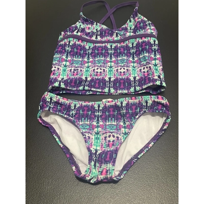 5 Girls Tankini, Purple Tie Dye
