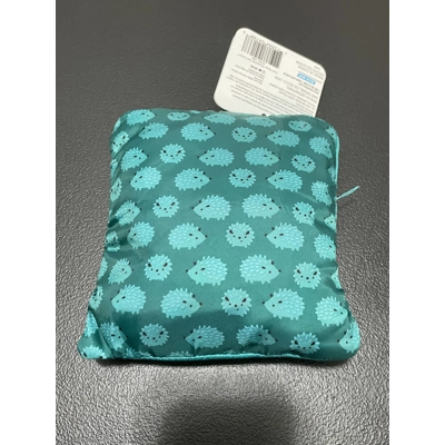 Shopping Cart Cover, Green with hedgehogs