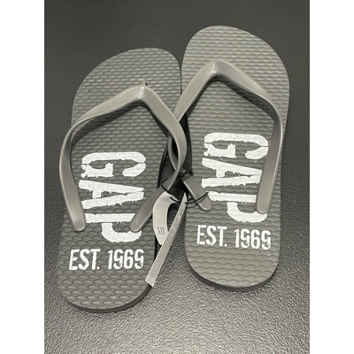 8/8 Mens Flip Flops, Gray