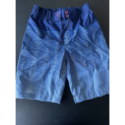 S Boys Swim Trunks, Blue Striped