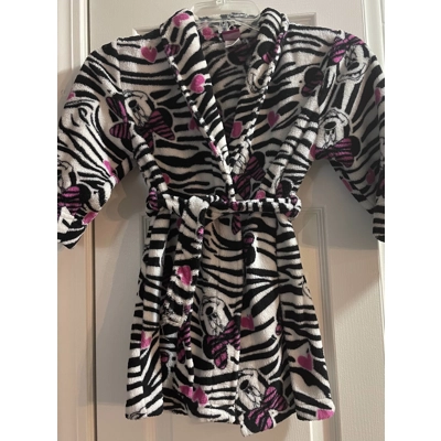 6/6X Girls Robe, Minnie Mouse