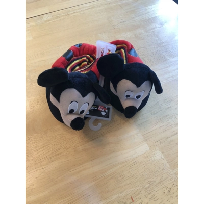 Toddler 5/6 -- slippers, Mickey Mouse