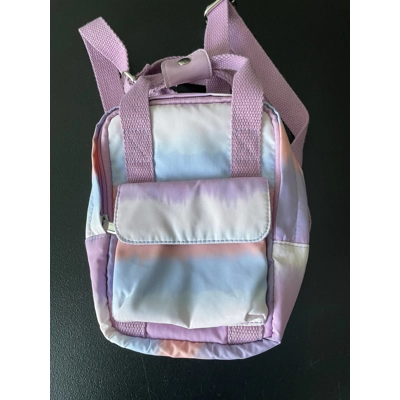 Mini Backpack, Purple Watercolor