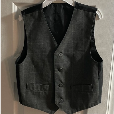 5 Boys Vest, Dark Grey