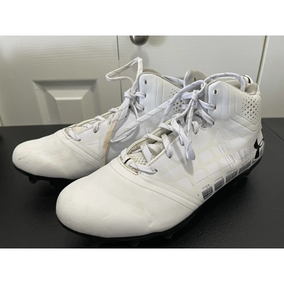 7 Mens Lacrosse Cleats, White