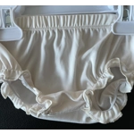 3/6M Girls Fancy Dress, Champagne w/Rosettes