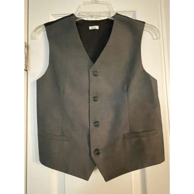 14/16 Boys Vest, Black