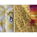 Baby Quilt, 41x31 Stripes